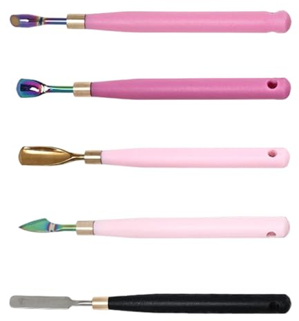 Outil portable pour enlever les ongles pour manucure facile à transporter, préparation précise des ongles et contrôle de la cohérence du gel, repousse-cuticules en fer à cheval