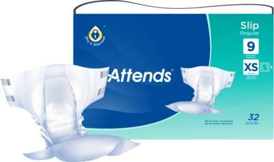 ATTENDS Slip Regular 9 extra small 4X32 St
