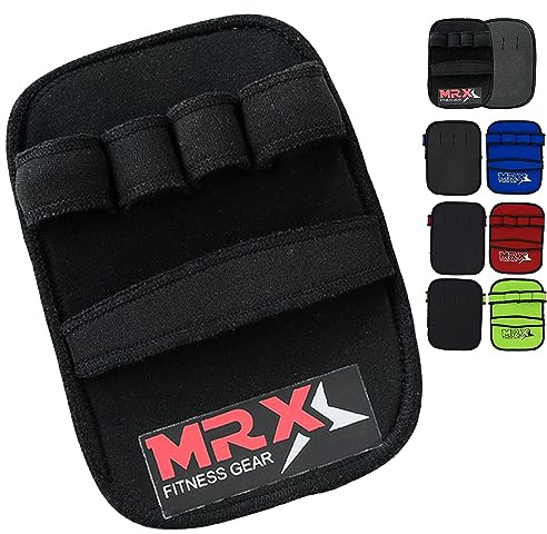 MRX Weight Lifting Grip Pads Workout Gloves for Womens | Pull up Grip Pads Weightlifting Grip Pads Neoprene Hand Grips | Eliminate Sweaty Hands Gym Gloves Body-Building Fitness for Men