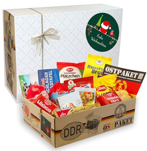 Ostpaket Weihnachten - DDR Süßigkeiten Osten Ostprodukte Ostalgie Geschenkset