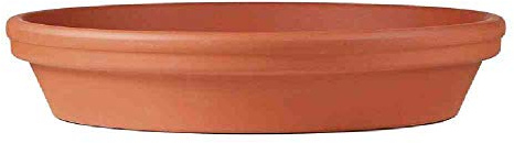 Untersetzer Ton 30/33cm transparent glasiert