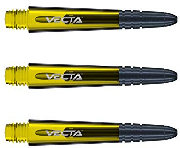 WINMAU Dart Shaft - Vecta Polycarbonat Dart Stems - 1 Set pro Packung (insgesamt 3 Dart-Schäfte) - Professionelles Dartzubehör - Verfügbar in den Größen Kurz, Intermediate und Medium