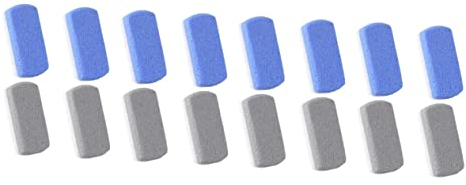 minkissy 16stücke Fußpflege Farbige Glass Foot File Hornhautentferner Effektive Entfernung Von Toter Haut Und Schwielen Und Waschbar Für Zuhause Und Salons