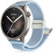 CHULN Nylon Correa Compatible con Amazfit Bip 5/Amazfit Cheetah/Amazfit Cheetah Pro/Amazfit Balance/GTR 4/GTR 3 Pro/GTR 3, 22mm Magnética Ajustable Pulseras de Repuesto para Amazfit Bip 5.