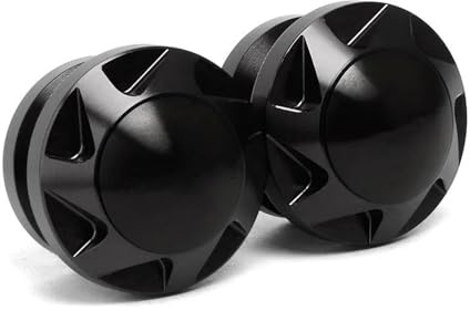 BLNETU Accesorios Motos para Suzuki para Vstrom 1050XT 2020 Carretes Basculantes para Motocicleta Tornillos Soporte Deslizante Carretes Basculantes Aluminio Motocicleta(Negro)