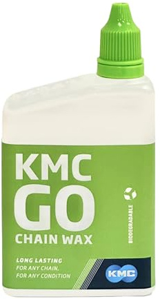 KMC GO Wax | Eco-Friendly Bicycle Chain Wax Lubricant for Smooth and Long-Lasting Performance | Easy Application | Ideal for Road, Mountain, and E-Bikes | 150ml