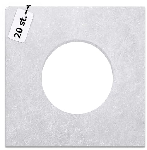 Tops Filterset kompatibel mit Limodor Lüfter LF/ELF und F/C, F-LF/5 00010 LIG | 20 Stücke G4 Limodor Lüfter Filter