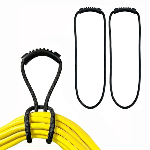 Heavy Duty Carrying Strap with Handle,2 Pack 20 inch Extension Cord Storage