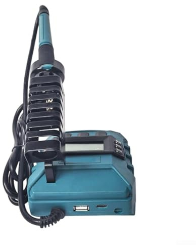Fer à souder électrique 60 W compatible avec batterie avec contrôle de la température réglable, chauffage rapide, design léger et sûr pour les tâches professionnelles et de bricolage
