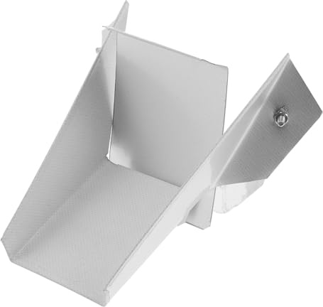 UPKOCH Uscita per Cereali in Ferro Controllo Flusso per Contenitori di Grande capacità, Beccuccio per Distributore di Riso e Cereali Secchi, Accessorio Resistente per Fienili, Magazzini