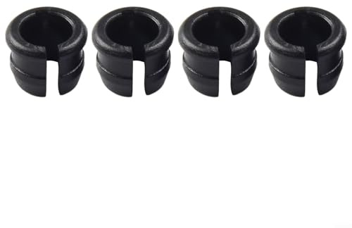 Gdfnmogo Lot de 4 adaptateurs de valve pour convertisseur pour jante de vélo Taille du trou de valve Réduction de tige de valve Pièce de réparation de tube intérieur