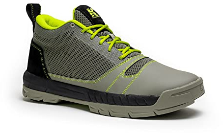 Kujo Yardwear The Yard Shoe (Size 13M) Low-Top Outdoor Water and Slip Resistant, Landscaping, Gardening and Every Day Work and Wear Shoe - Grey Green