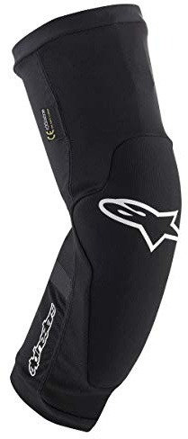 Alpinestars ALPINESTAR Jungen Paragon Plus Youth Knieschoner, Schwarz Weiß, Größe S/M