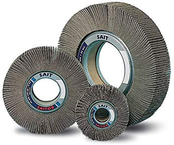 Sait 72023 F-SAITOR A - Rotelle lamellari, 100 mm x 100 mm, 60 grane, 6 pezzi