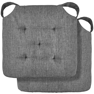Jardin Coussin de Siège Imperméable Intérieur/Extérieur (Gris Anthracite)