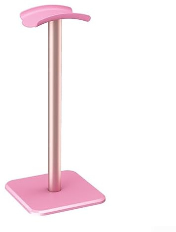 Support de bureau stable pour écouteurs de jeu, support pour écouteurs de jeu, support d'affichage pour écouteurs (pour rose)