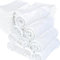PLUMERI Mulltücher Baby 60x80 cm, 115 g/m², 20er Pack Waschlappen Mullwindeln, Spucktücher für Neugeborene, Oeko-TEX Standard 100