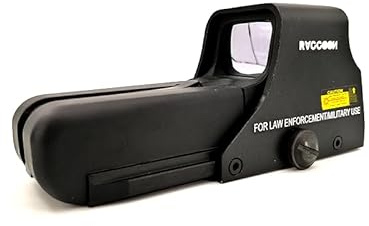 Genérico Raccoon 552, Mira holográfica, Red Dot o Visor Táctico con Punto Rojo/Verde, Montaje Picatinny, Negro. Uso Exclusivo para Airsoft