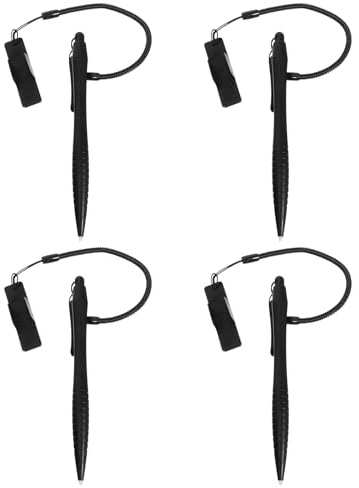 COSMEVIVI 4 penne stilo touch screen ad alta sensibilità, a molla, con supporto, antigraffio, universali per navigatori GPS per auto e tablet.