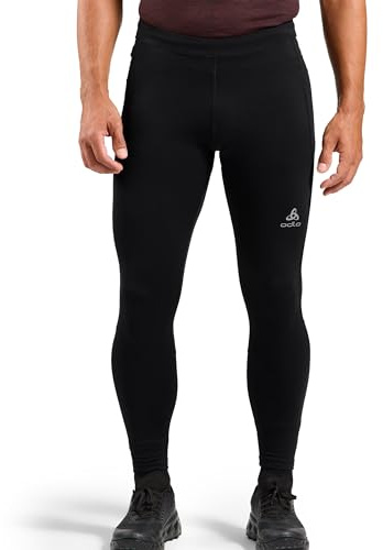 Odlo Laufhose Herren Lang Essential Warm I Sporthose Winter I Lauftights