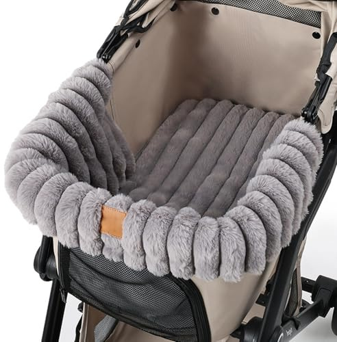 YCHUCH Pet Strollers Mat for Dog and Cats Soft Cats Mattress Mat Reusable Removable Pets Carriage Pad Cushion Cushion Pad