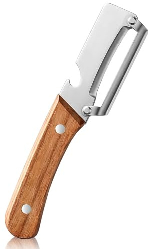 Pelapatate Multifunzione per Cucina, Pelapatate Multifunzione in Acciaio Inox con Apribottiglie, per Frutta e Verdura Utensili da Cucina (1 pezzi)