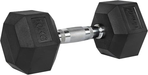 Virtufit Hexa Dumbbell Pro - Kurzhantel - Gewichte für Fitness - jeweils 10 kg - Pro Stück