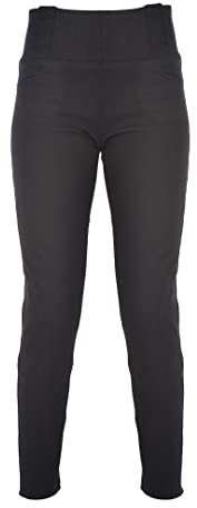 Oxford Super 2.0 Leggings Reforzados para Motocicleta, Negro, 20 (Largo) para Mujer
