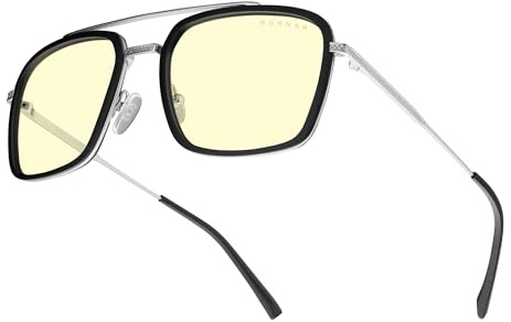 GUNNAR - Stark Industries Edition Blue Light Sunglasses - Blocks 65% Blue Light - Amber Tint