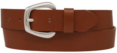 AnnaMatoni Damen Gürtel Ledergürtel Zeitloses Design 3,5cm echt Leder Gürtel Made in Germany Damen Leder Gürtel Schließe Nickelfrei