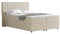 Everest Boxspringbett 140 x 200 cm Doppelbett mit hochwertiger Bonell-Matratze und Topper, Polsterbett mit Bettkasten, Schlafzimmer, Bequem, Modern, Stilvoll