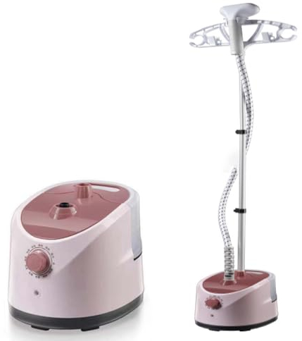 Vertikaler Dampfglätter 2000W, Professional Stand Dampfbügler Garment mit 1.8L Wasserspeichertank Dampfer für Kleidung, für Anzüge Gardinen Und Hemden