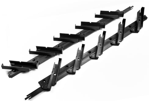 Generic Système de quincaillerie pour pergola - Système de store de terrasse (noir)