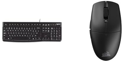 Logitech K120 Clavier Filaire & Corsair M55 Wireless Souris de Jeu