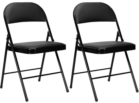 THINIA HOME Pack 2 Sillas Plegables Acolchadas
