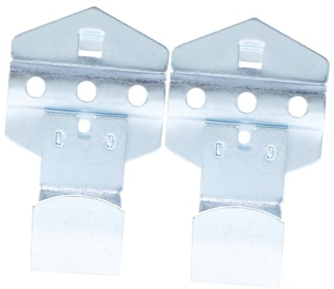 Gatuida 2 piezas Ganchos para Panel Perforado Resistente de Soportes para Herramientas Gancho para Tornillos y Destornilladores Fáciles de Instalar y Organizar Taller o Hogar