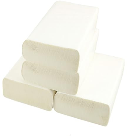 GALPADA 4 Rollen Dicke Küchenöl Absorbierende Papierhandtücher aus Zellstoff Weich und Saugfähig für Hotel und Büro zum Händetrocknen und Küchenreinigung