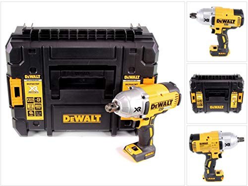 DEWALT 18 Volt Akku-Schlagschrauber (3/4”) DCF897NT (bürstenloser Motor, Dreh- und Schlagzahl elektronisch über 3 Stufen einstellbar, max. Drehmoment: 950 Nm, T-STAK Box, ohne Akku und Ladegerät)