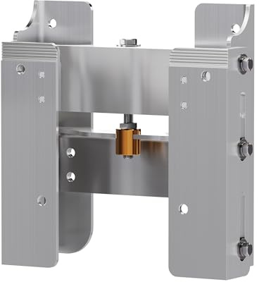 ECOTRIC Piastra martinetto regolabile da 4'' con set back per motore fuoribordo per sistema di sterzo della barca in alluminio