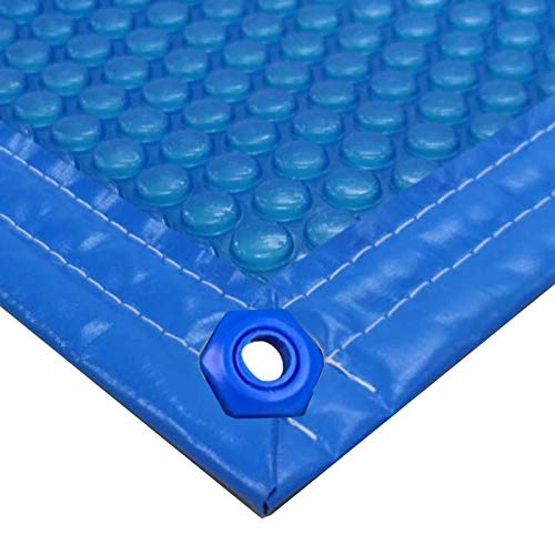 JLXJ Solarplane Rechteck Solar Pool Abdeckung mit Ösen, Bubble Heavy-Duty Heizung Film Schwimmt Plane für in Den Boden Eingelassene Pools, (Size : 4m x 6m(13ft×19ft))