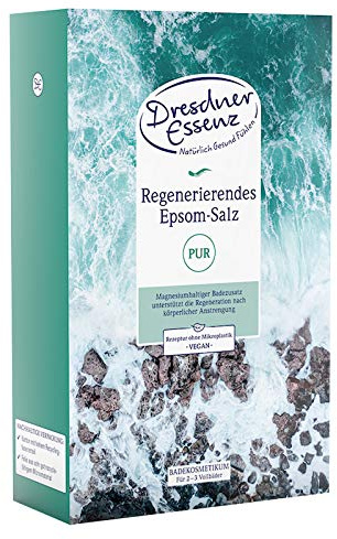 Dresdner Essenz Baño de cuidado Epsom Sales de baño 500 g de sal