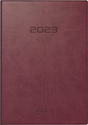 BRUNNEN Wochenkalender Modell 797 2023 Blattgröße 16,8 x 24 cm braun