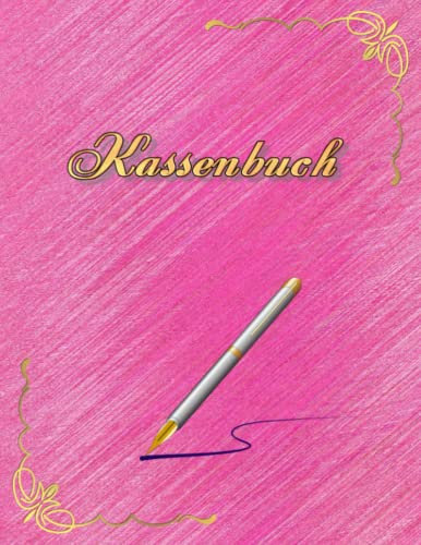 Kassenbuch Friseursalon Kleinunternehmer Mobiler Friseur Hausbesuche Barbier Budgetplaner mit Tabellen Einnahmen Ausgaben Kontoübersicht ... Finanzplaner Geschenkidee Rosa 02