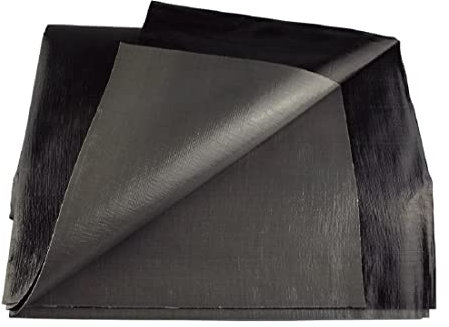 B2C Extra thick pond liner Heavy Duty Durable HDPE 25 year warranty 200gsm - 035mm thick (3m x 3m (10'x10'))