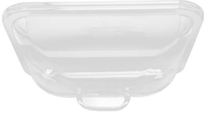 Splash Cover, Lightweight Transparent Splatter Cover Splatter Cover Acrylic Material Rectangular Shape Plate Covers for Restaurant (Small Size)