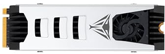 Patriot Viper PV553 2TB Internal SSD With Fan - NVMe PCIe Gen 5x4 - M.2 2280 - Solid State Drive - PV553P2TBM28H