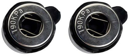 Release Float Valves Exhaust Safety Replacement Part Compatible for Pressure Pots Accessories 2pcs Maintenance Supplies for Kitchen Equipment