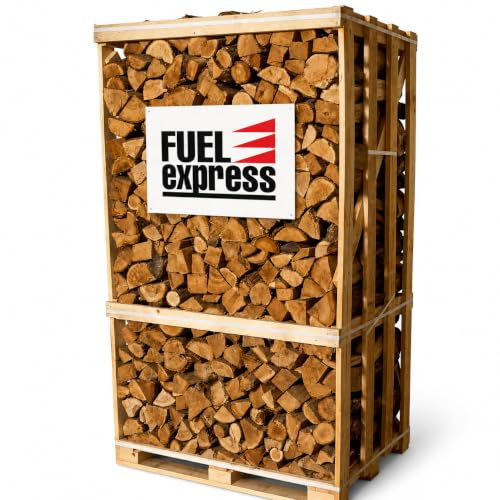 Fuel Express Large Crate of Oak Kiln Dried Hardwood Firewood - Ready to Burn Approx. 2.70m³ loose
