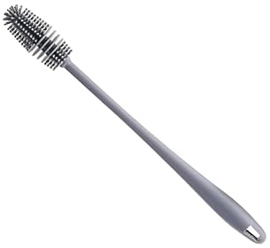 Silicone Bottle Brush, Long Handle Kitchen Cleaning Tool for Baby Bottles, Thermos, Kettles, Water Bottles (1)