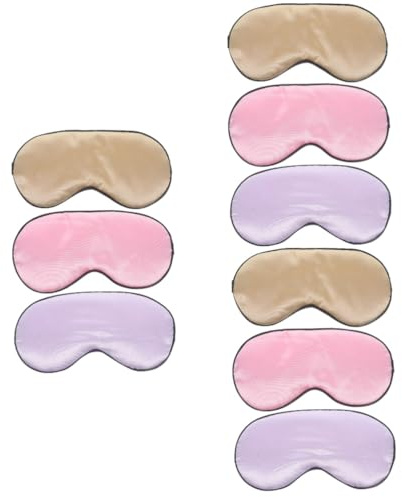 FOMIYES 3sets Schlafmaske Gel Mundband Schnarchen Blackout-auge Geräte Sleep Aid Einschlafhilfen Lidschatten Nickerchen-augenabdeckungen Nachtschlaf-augenabdeckung Pp Baumwolle 3pcs*3